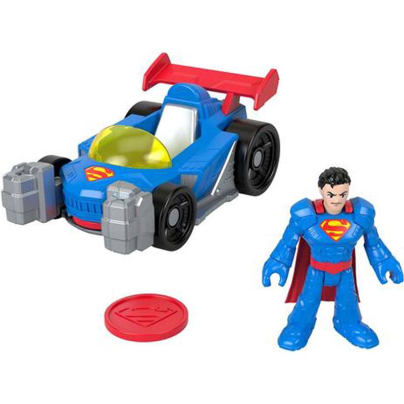 Imaginext DC Super Friends Superman Coche Supermobile