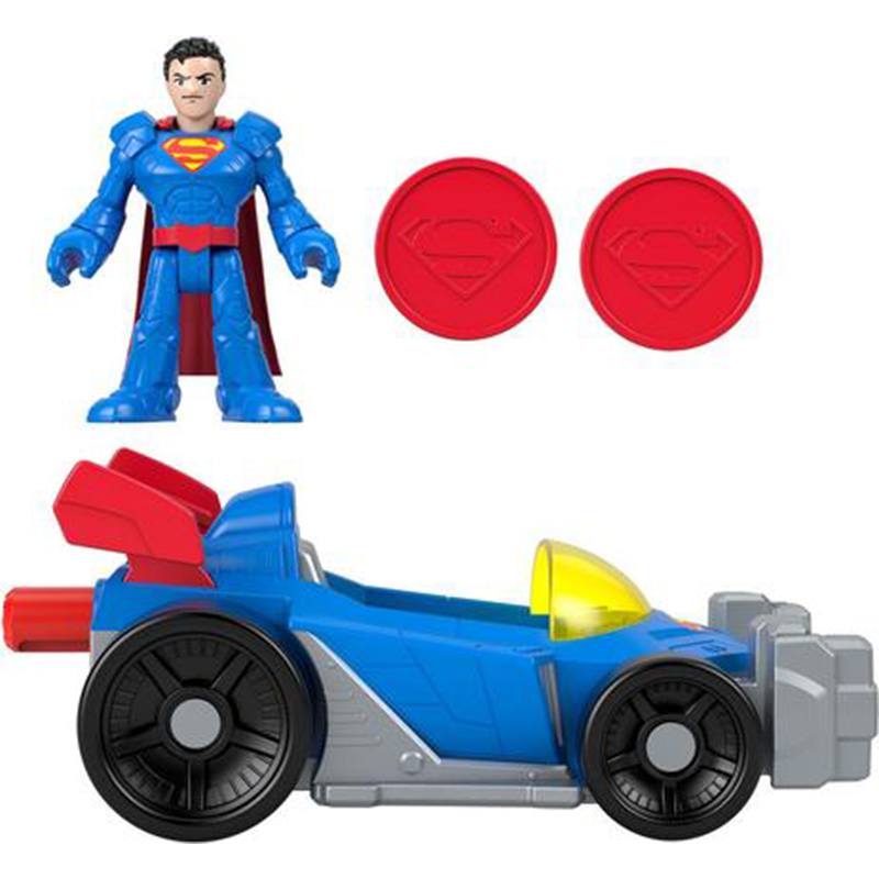 Imaginext DC Super Friends Superman Coche Supermobile - Imagen 1