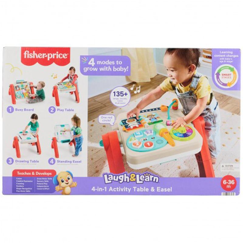 Fisher-Price 4em1 Mesa e Cavalete Rir e Aprender - Imagem 5