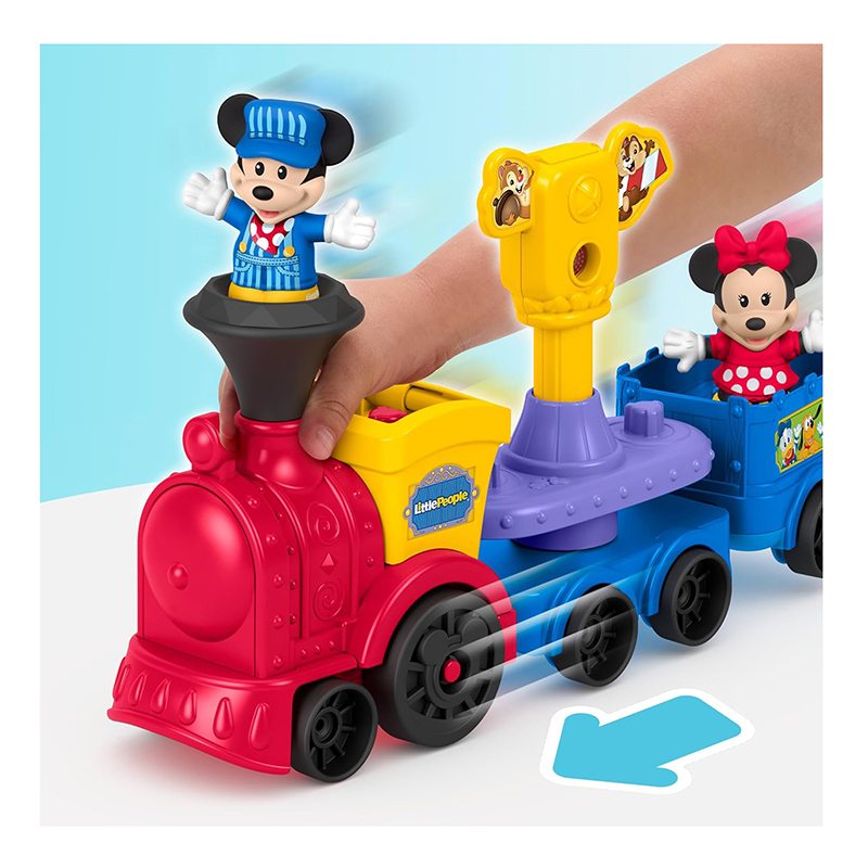 Disney Tren Musical de Mickey y Minnie Little People - Imagen 2