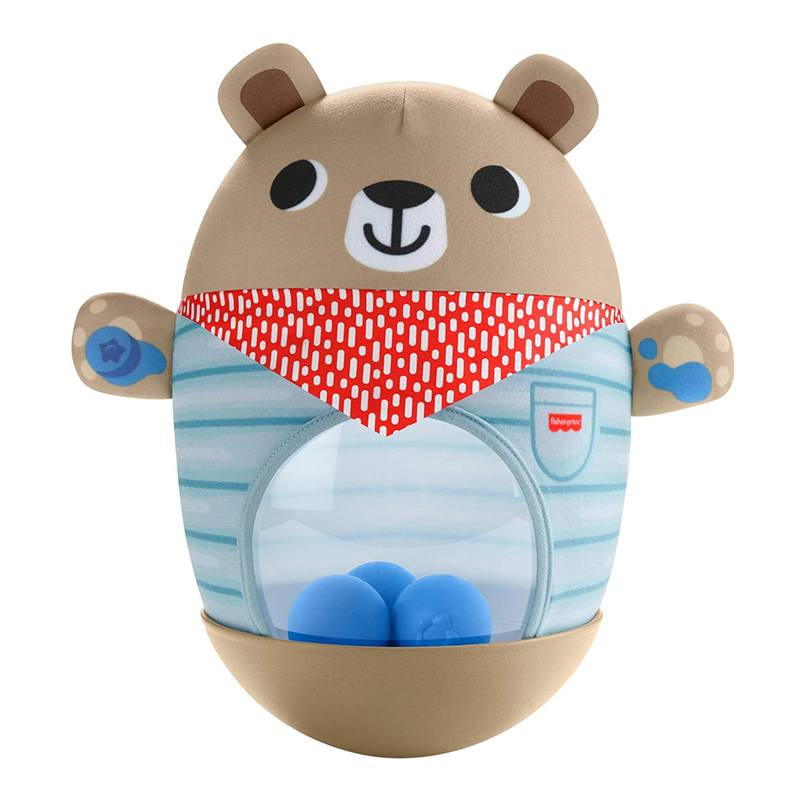 Ursinho Inflável Bate e Balança Fisher Price