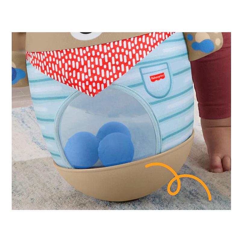 Ursinho Inflável Bate e Balança Fisher Price - Imagem 2