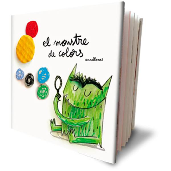 Monstruo de Colores Libro Edición Catalán - Imagen 1