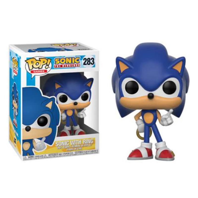 Funko Pop! Figura Sonic with Ring 283 - Imagem 1