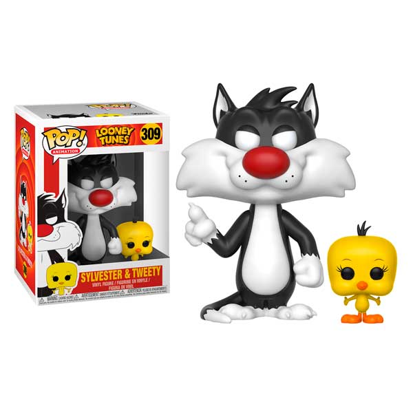 Figura Funko Pop Sylvester & Tweety Looney Tunes - Imagen 1