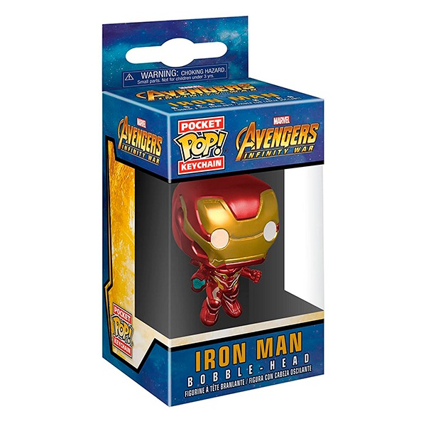 Funko Pop! Marvel Llavero Iron Man - Imagen 1