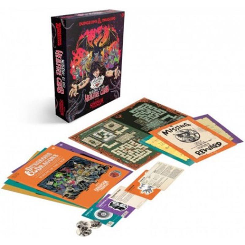 Juego de mesa Dungeons and Dragons: Stranger Things - Welcome to the Hellfire Club - Imagen 3