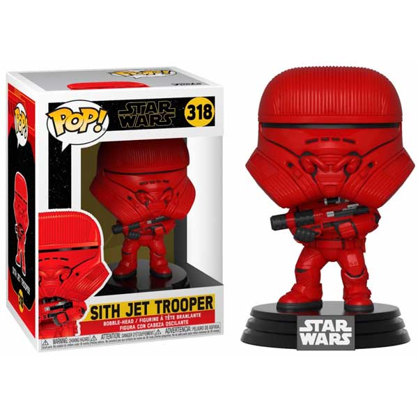 Figura Funko Pop! Sith Jet Trooper Star Wars 318 - Imagen 1