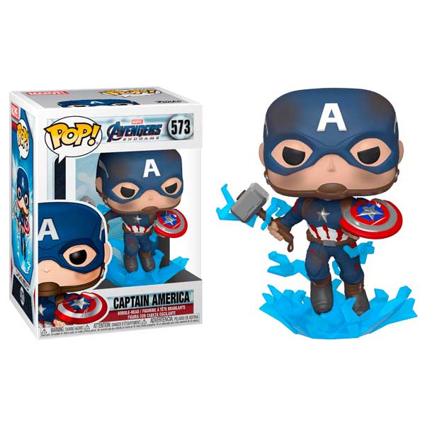 Figura Funko Pop! Capitán América Marvel 573 - Imagen 1