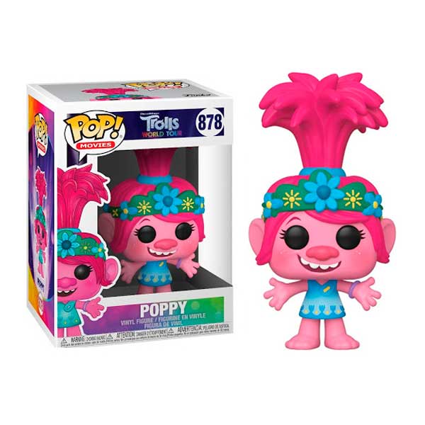 Figura Funko Pop! Poppy Trolls 878 - Imagem 1
