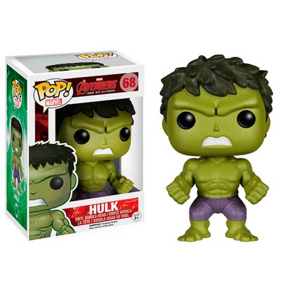 Figura Funko Pop! Hulk Marvel 68 - Imagem 1