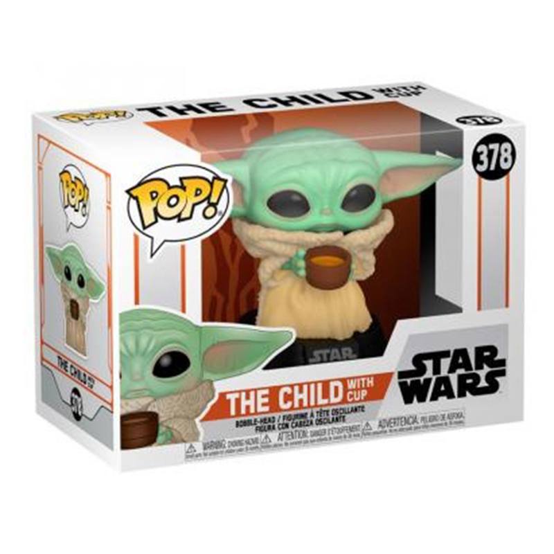 Funko Pop! Star Wars Figura The Child amb Tassa #378