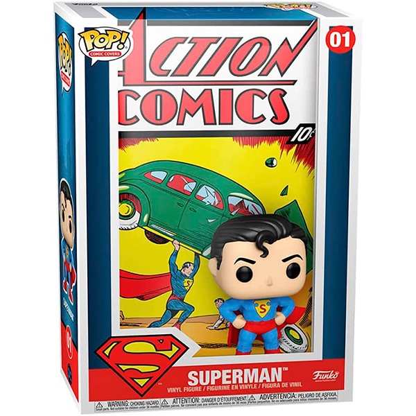 Figura Funko Pop! DC Superman Comic - Imatge 1