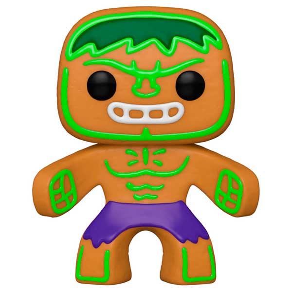 Funko Pop! Marvel Figura Gingerbread Hulk Navidad 935 - Imagen 2