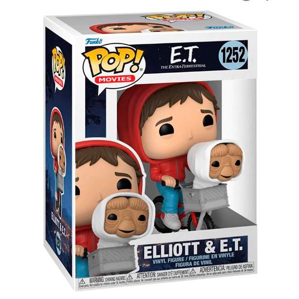 Funko Pop! ET with Elliot 1252 - Imagem 1