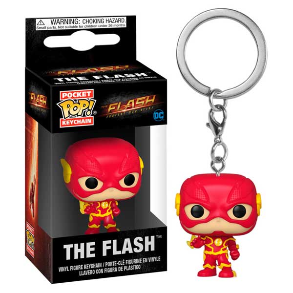 Chaveiro Figura Funko Pop! The Flash DC - Imagem 1