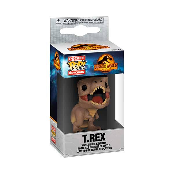 Chaveiro Funko Pop! Jurassic World T-Rex - Imagem 2