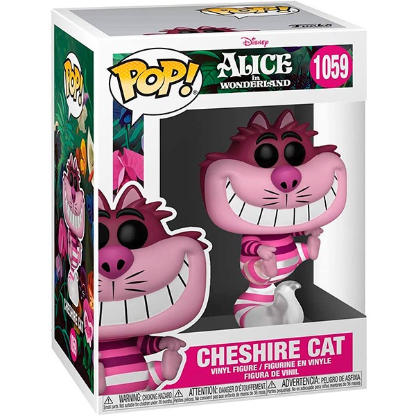 Figura Funko Pop! Disney Alicia 70th Cheshire - Imagem 1