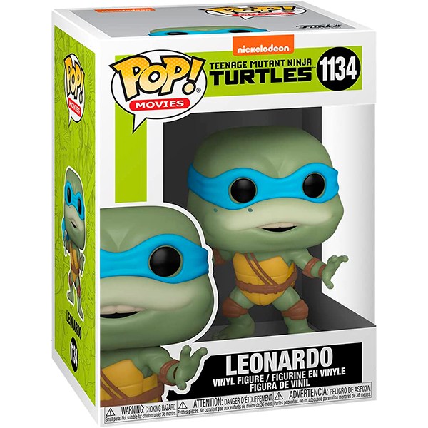 Funko Pop! Ninja Turtles Figura Leonardo 1134 - Imagem 1