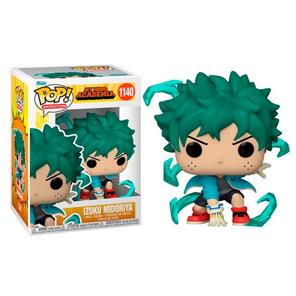 Funko Pop! My Hero Acamedia Figura Izuku Midoriya 1140 - Imagem 1