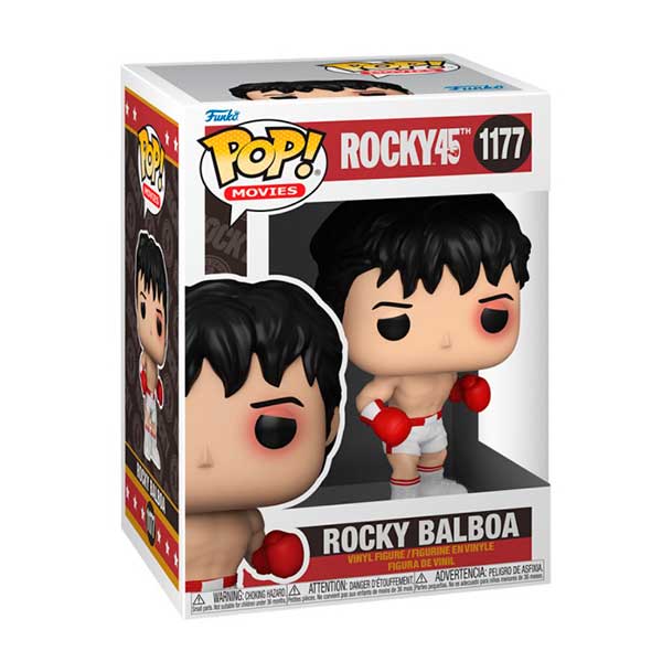 Funko Pop! Rocky Figura Rocky Balboa 1177 - Imagem 1