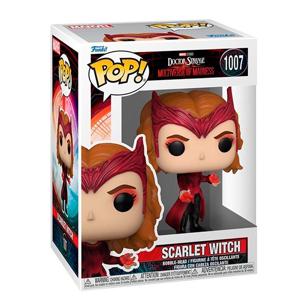 Funko Pop! Marvel Figura Scarlet Witch 1007 - Imagem 1