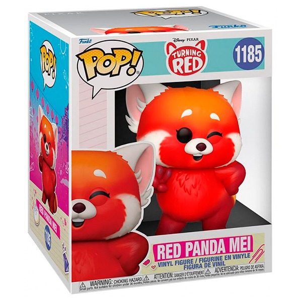 Funko Pop! Disney Figura Red Panda Mei 1185 - Imagen 1