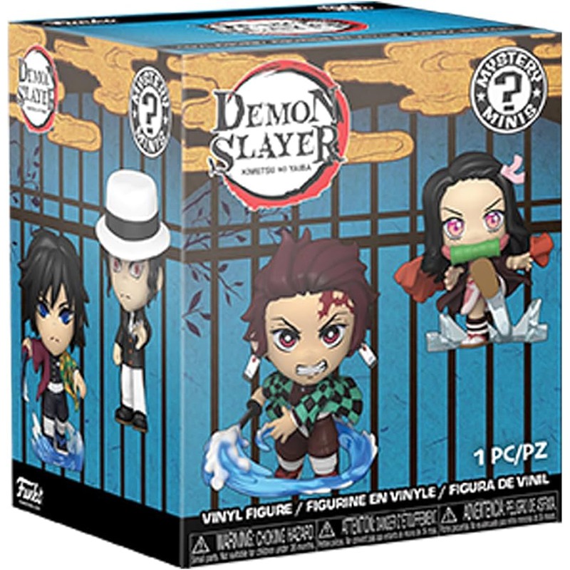 Funko Mystery Mini Figura Demon Slayer Sorpresa - Imagem 1