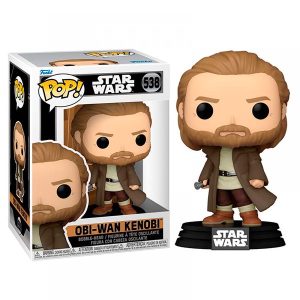Funko Pop! Star Wars Figura Obi-Wan Kenobi 538 - Imagen 1