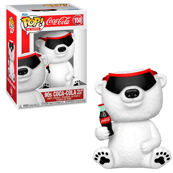 Figura Funko Pop! Coca Cola urso polar - Imagem 1
