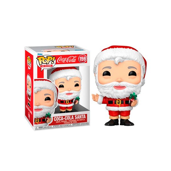 Funko Pop! Coca-Cola Figura Santa 159 - Imagen 1