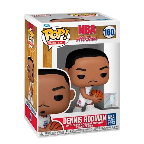 Funko Pop! NBA All-Stars Figura Dennis Rodman 160 - Imagen 1