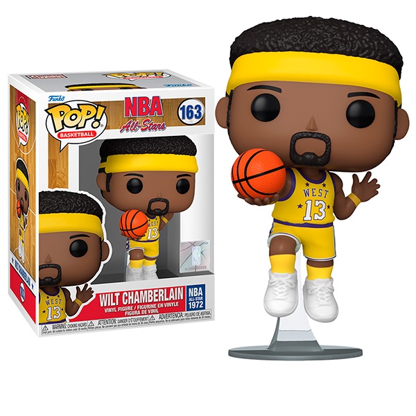Funko Pop! NBA All-Stars Figura Wilt Chamberlain 163 - Imagen 1