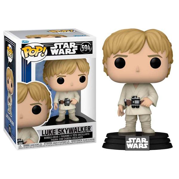 Funko Pop! Star Wars Figura Luke Skywalker 594 - Imagem 1