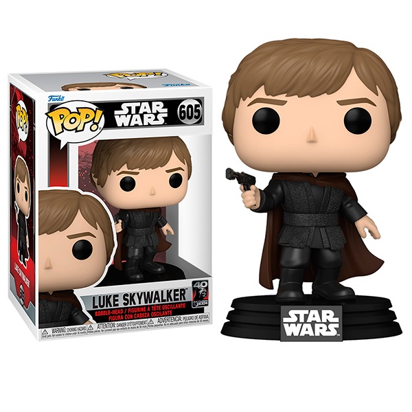 Star Wars Funko Pop! Figura Luke Skywalker 605 - Imagen 1