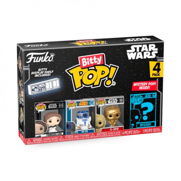Funko Bitty POP! Star Wars Pack 4 Figuras S2 - Imagen 1
