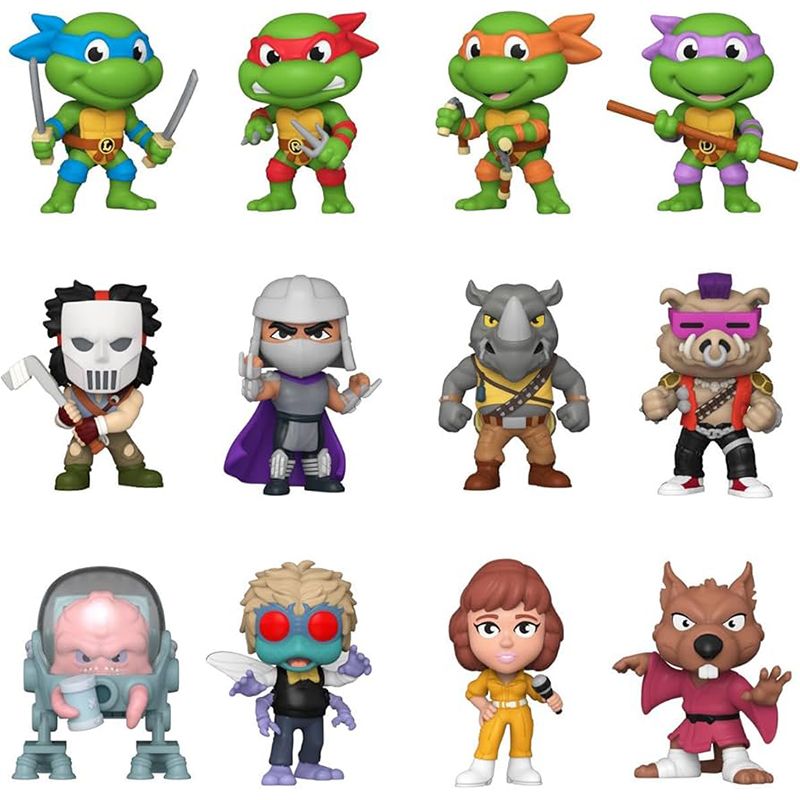 Funko Mystery Mini Figura Teenage Mutant Totugas Ninja Sorpresa - Imagem 