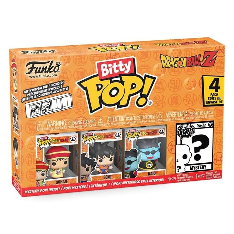 Funko Bitty Pop! Pack 4 Figuras Dragon Ball S1
