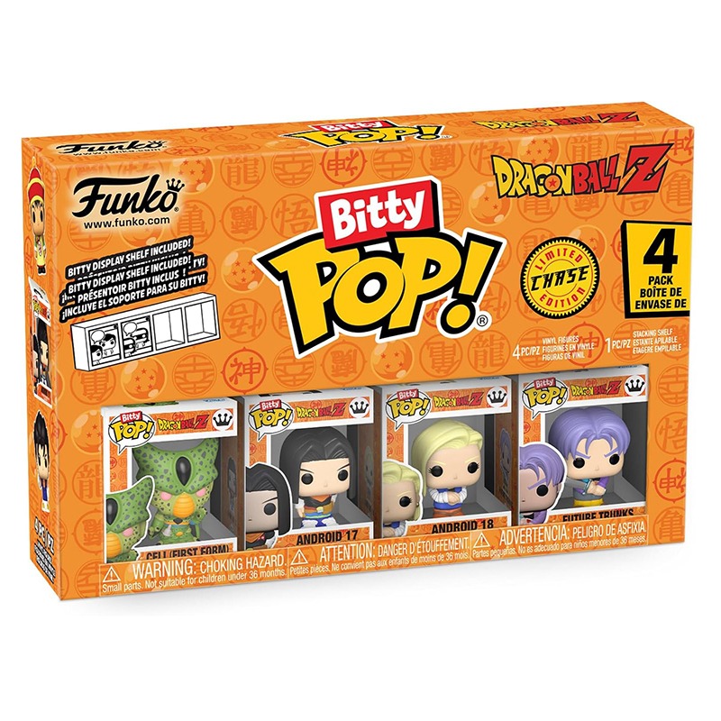 Funko Bitty Pop! Pack 4 Figuras Dragon Ball S2