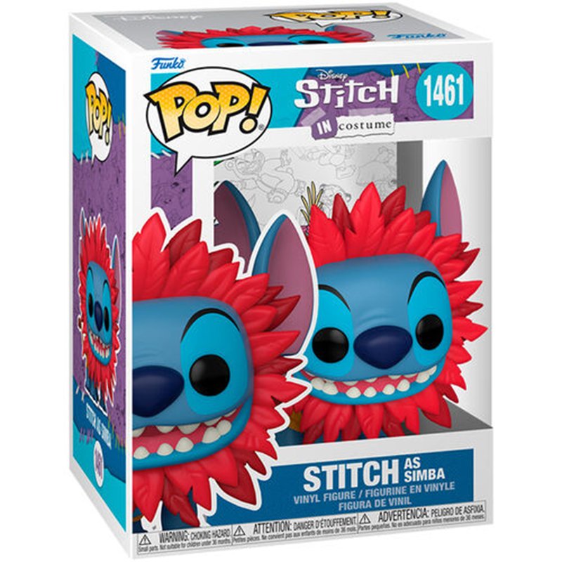 Figura Funko Pop Stitch Simba - Imatge 1