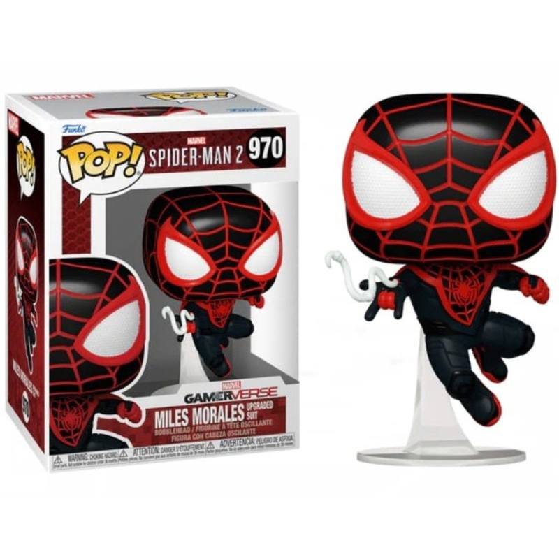 Funko Pop! Spiderman 2 Figura Miles Moreales #970 - Imagem 1