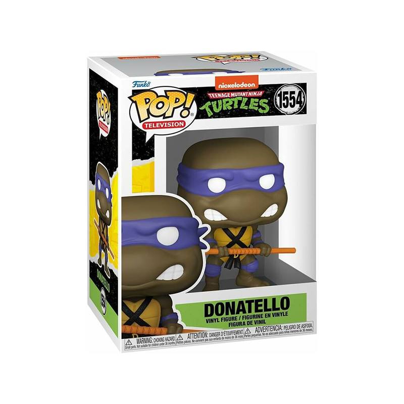 Funko Pop! TMNT Figura Donatello #1554 - Imagem 1