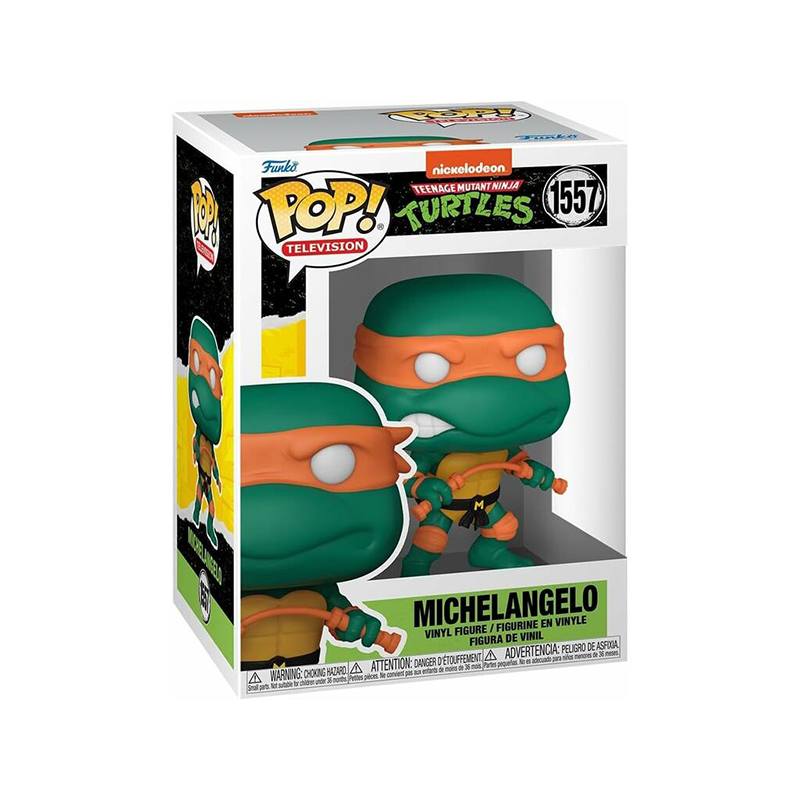 Funko Pop! TMNT Figura Michelangelo #1557 - Imagem 1