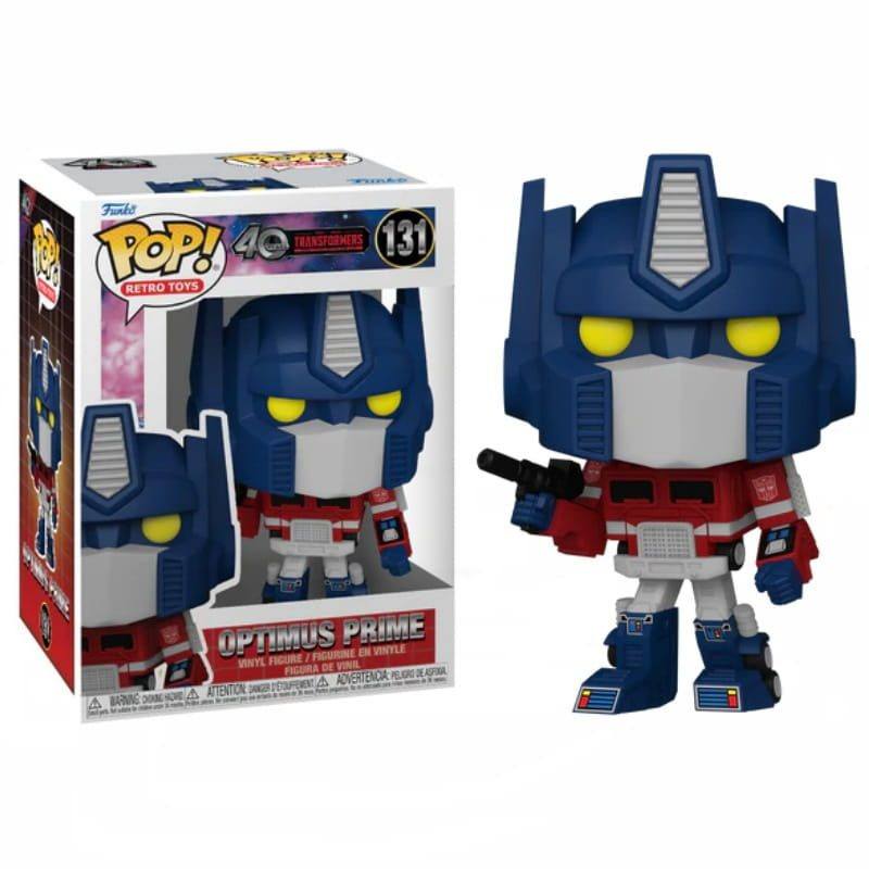 Funko Pop! Transformers Figura Optimus Prime 131 - Imagem 1