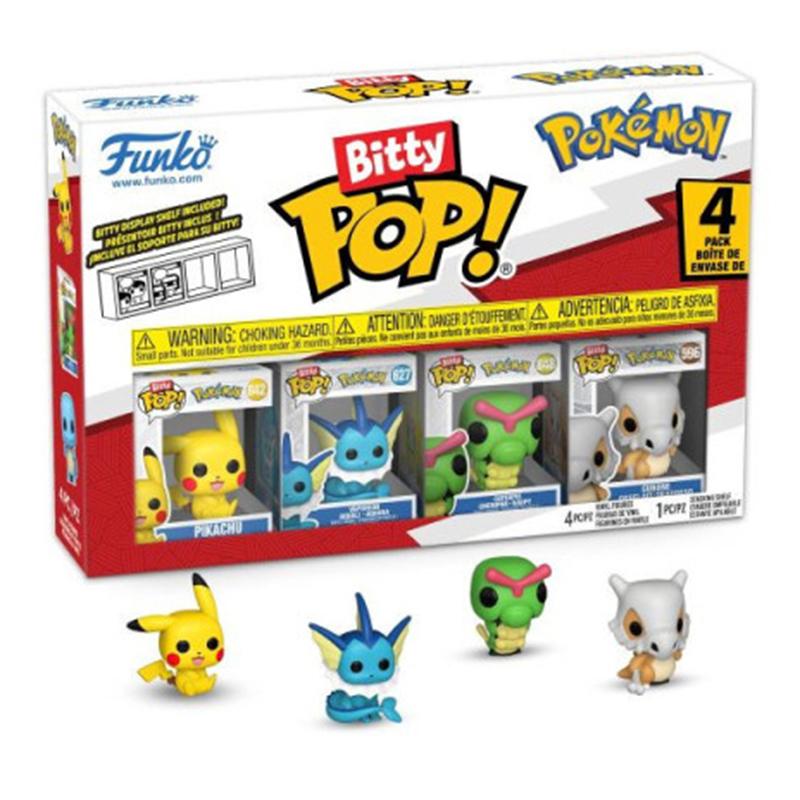 Funko Bitty Pop! Pack 4 Figuras Pokémon S1