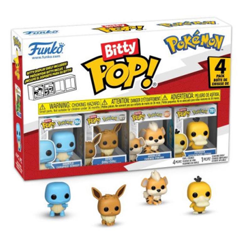 Funko Bitty Pop! Pack 4 Figuras Pokémon S4