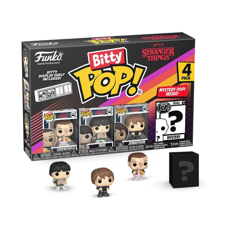 Funko Bitty Pop! Pack 4 Figuras Stranger Things S3