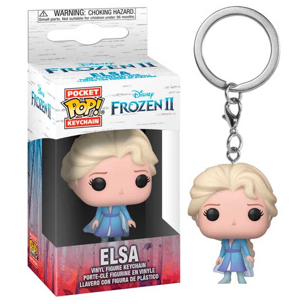Frozen Chaveiro Figura Funko Pop Elsa - Imagem 1