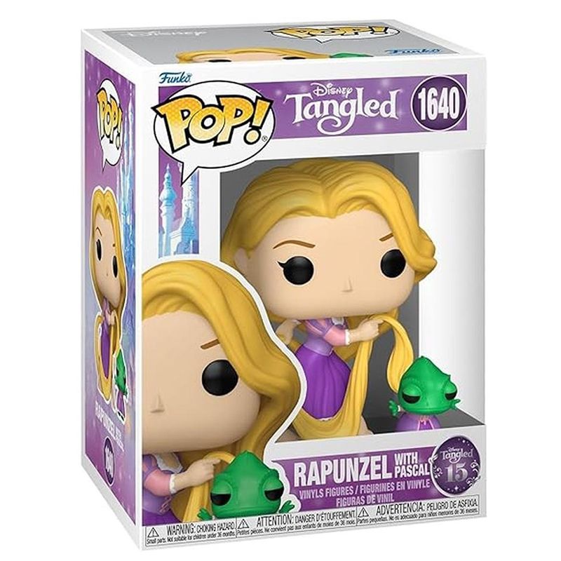 Funko Pop! Disney Figura Rapunzel con Pascal #1640