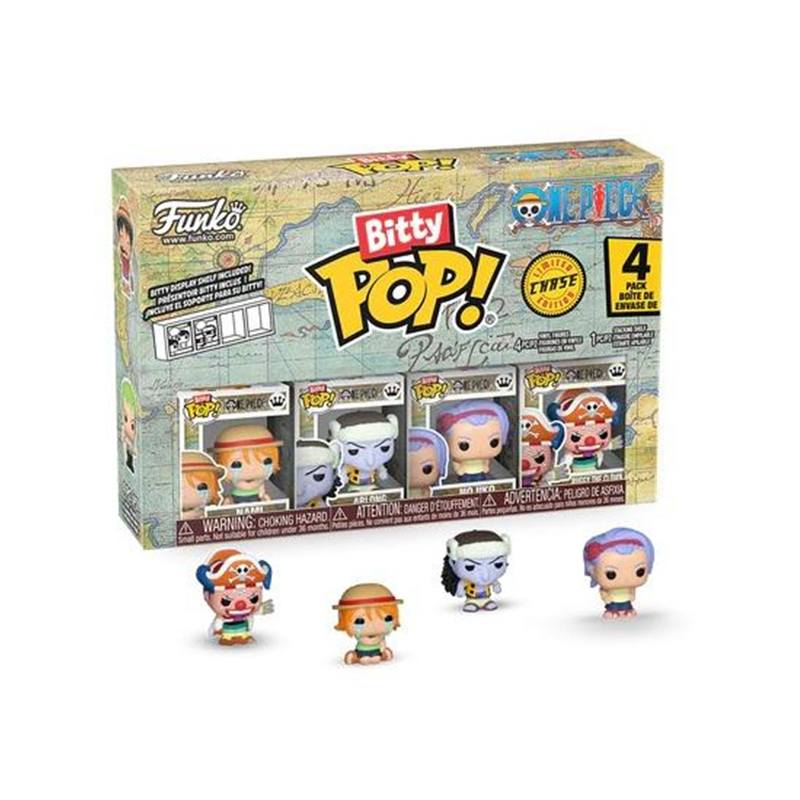 Funko Bitty Pop! Pack 4 Figuras One Piece (Nami) S2